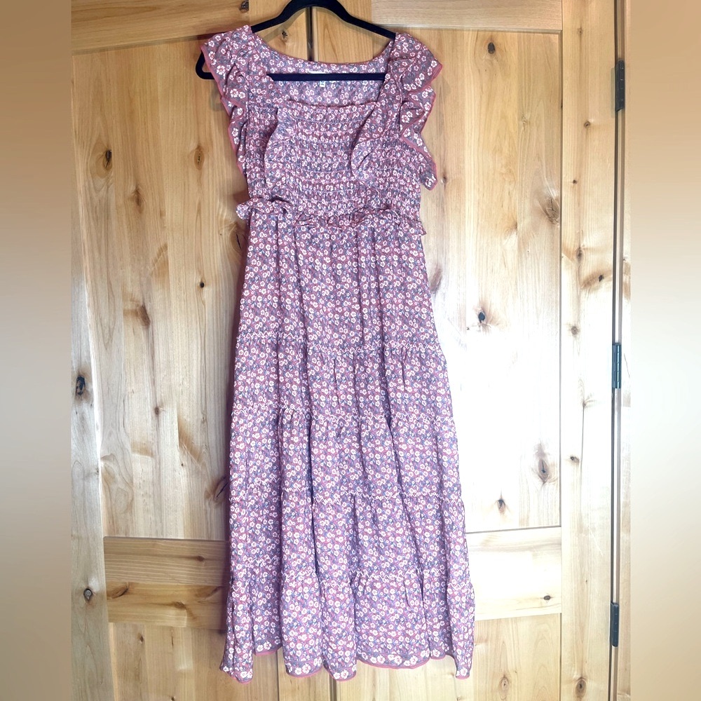 Max Studio Pintucked Sundress